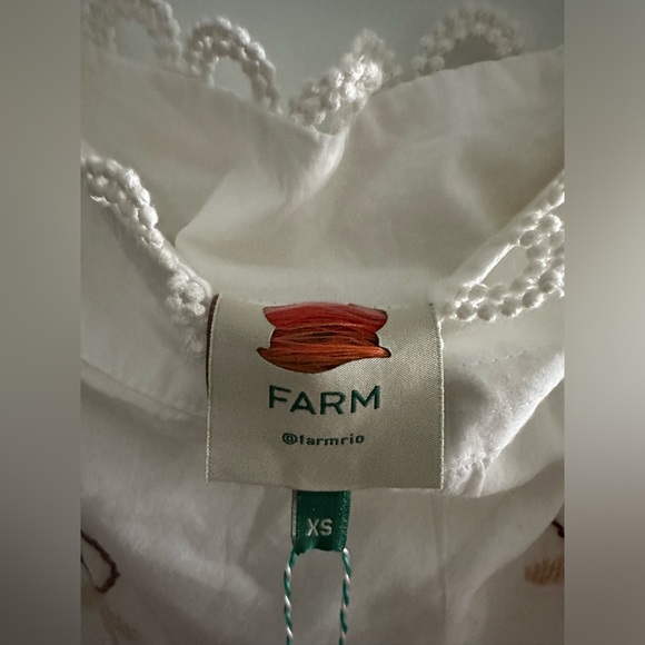 FARM Rio Pitanga Embroidery Mini Skirt - Picture 6 of 11